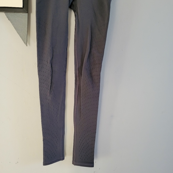 Lululemon Skinny Groove Pant Full On Luon Black Cayman Stripe 4 - Picture 8 of 13